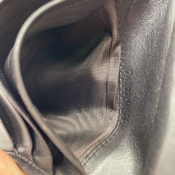 Gucci Jacquard Guccissima and Leather Compact Wallet - Picture 9 of 13